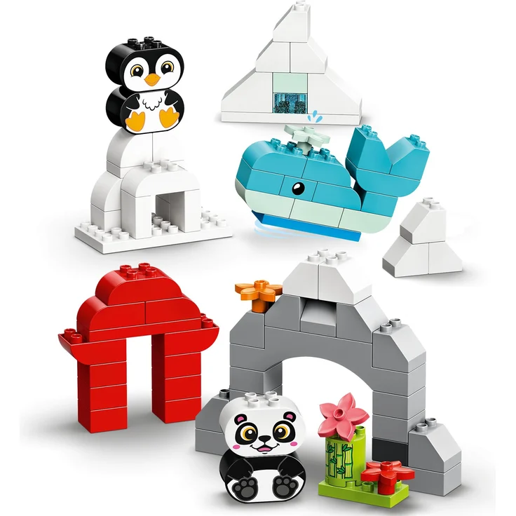 LEGO DUPLO 10934 'Bausteine - Großer Tierspaß', 175 Teile, ab 1,5 Jahren – Bild 6