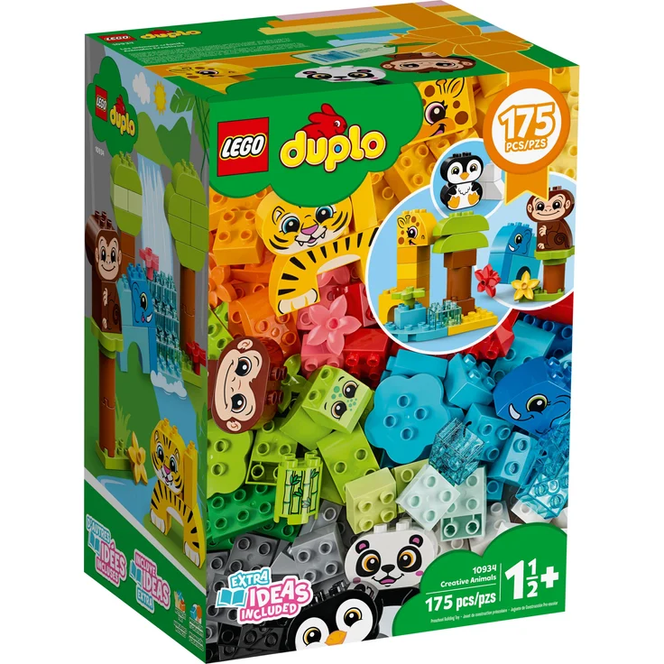 LEGO DUPLO 10934 'Bausteine - Großer Tierspaß', 175 Teile, ab 1,5 Jahren – Bild 1