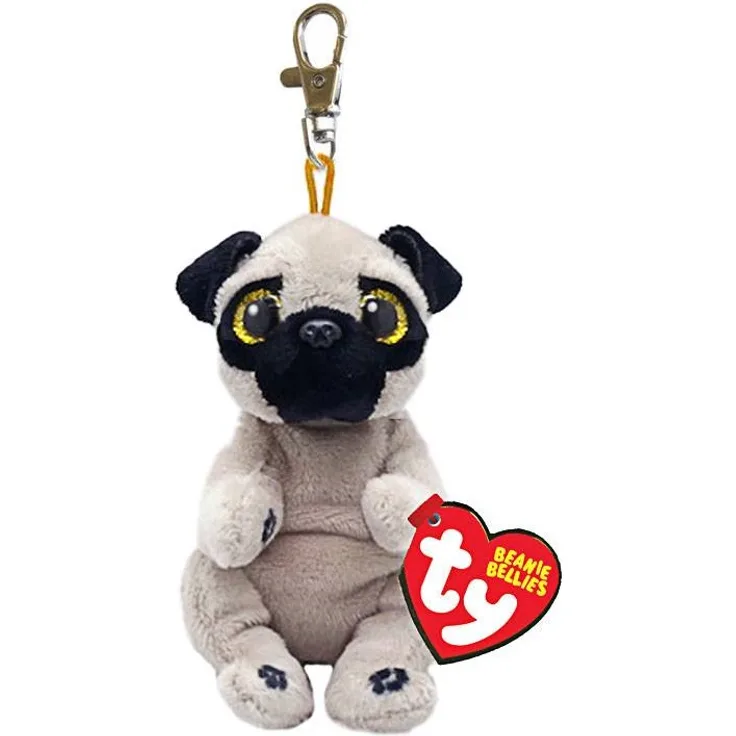 TY Beanie Bellies Clip, "Izzy", Hund, ca 10 cm.