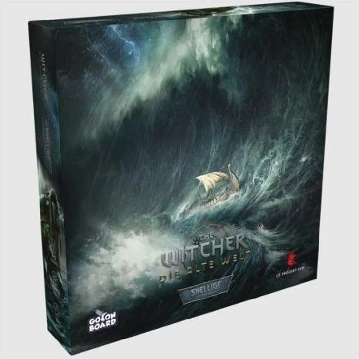 The Witcher: Die Alte Welt - Skellige, Brettspiel, für 1-5 Spieler, ab 14 Jahren – Bild 1