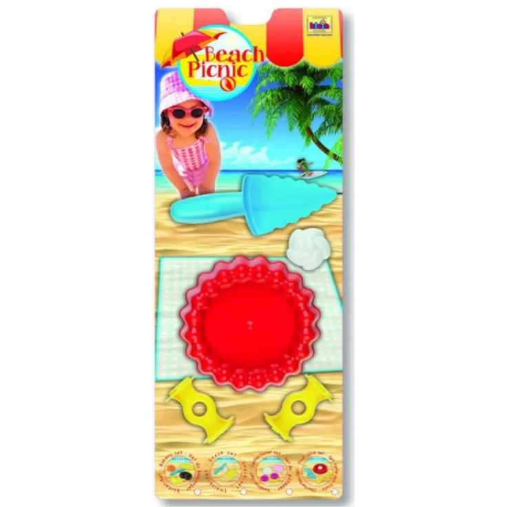 Sandspielzeug Beach Picnic Obsttorten-Set