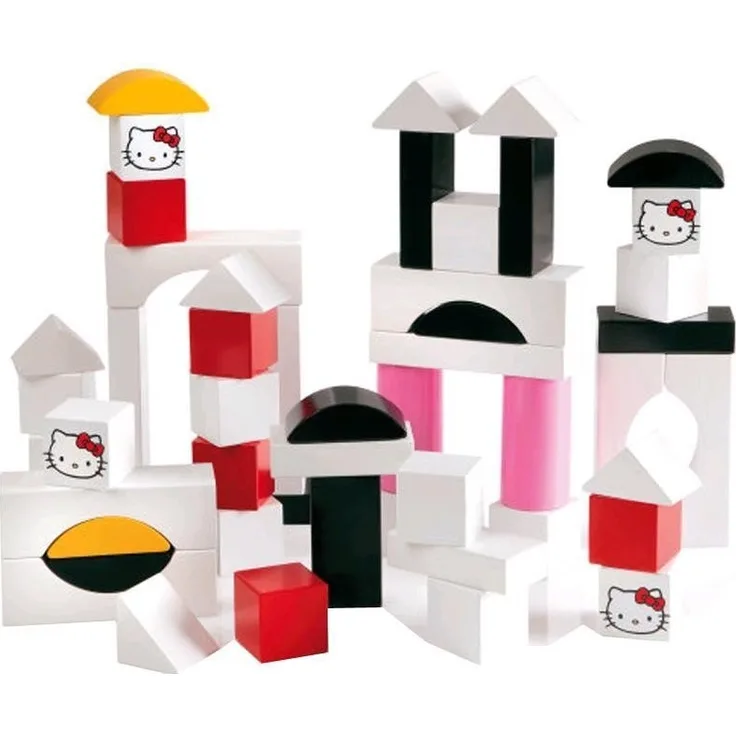 Brio - Hello Kitty - Holzbausteine (50 Stück)
