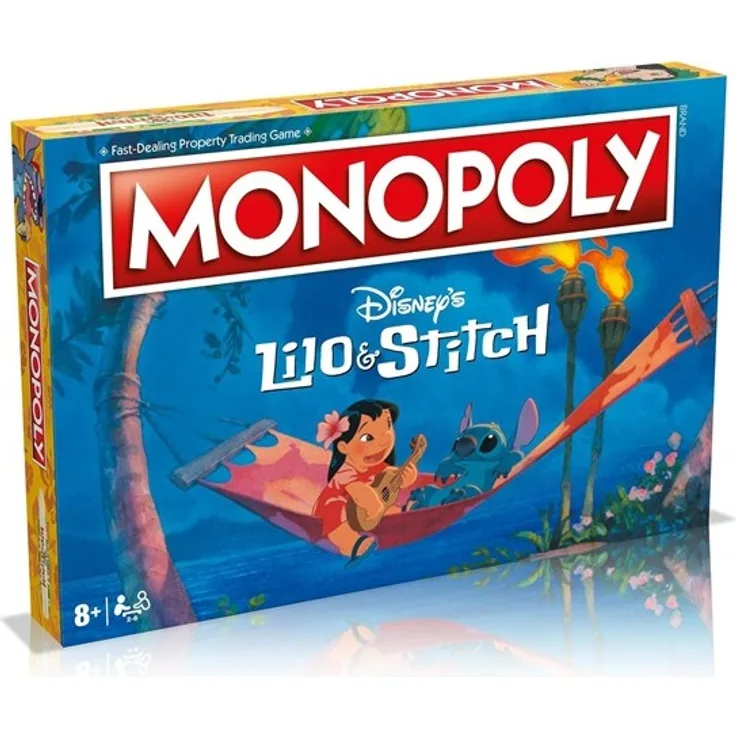 Winning Moves Lilo & Stitch Monopoly (English)