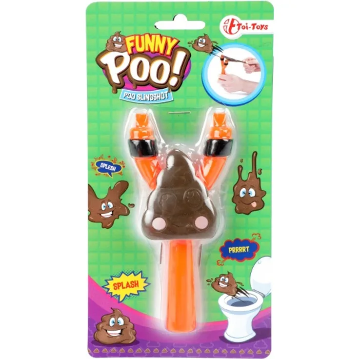 Katapult Funny Poo Junior Orange/Braun