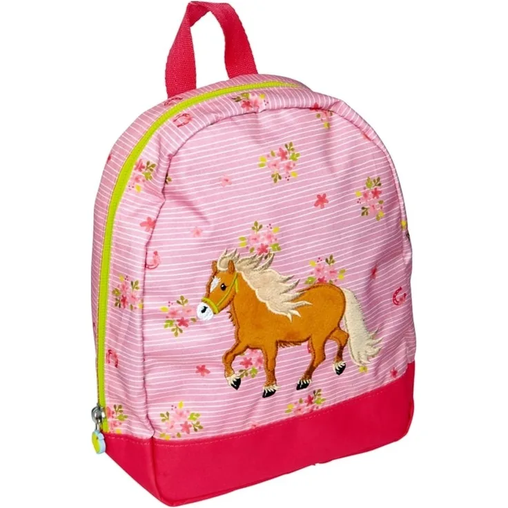 Die Spiegelburg 14644 Mein kleiner Ponyhof - Rucksack, ca. 20x25x8 cm, rosa