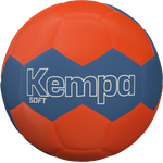 Kempa Schaumball SOFT Softhandball ice grau/fluo rot