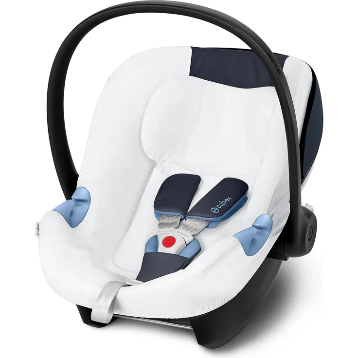 CYBEX Gold Sommerbezug, Für Babyschale Aton M Line, Weiß