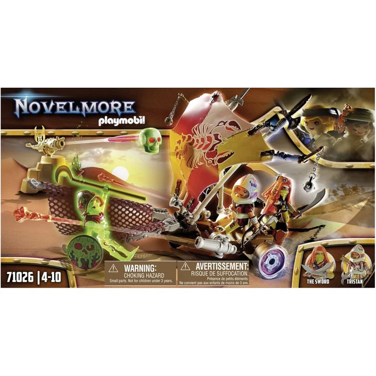 PLAYMOBIL Novelmore 71026 'Sa'lahari Sands - Dünensurfer', 83 Teile, ab 5 Jahren – Bild 3