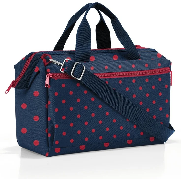 Reisenthel Allrounder S Pocket Reisetasche Sporttasche Doktortasche Weekender MO Mixed Dots Red