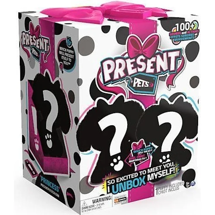 Spin Master Present Pets 'Fancy' Funktionsplüsch, zufällige Auswahl, keine Vorauswahl möglich – Bild 1