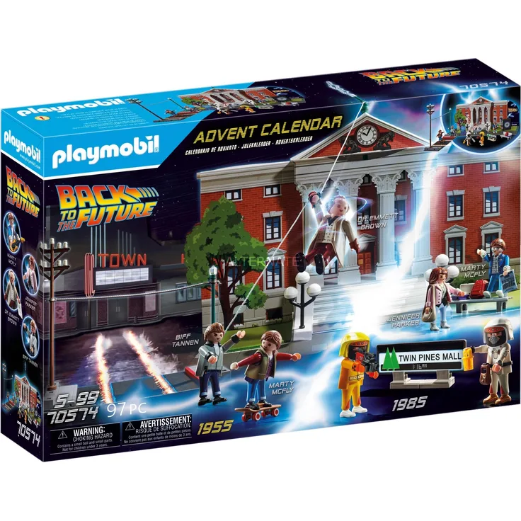 PLAYMOBIL Adventskalender 70574 'Back to the Future', ab 5 Jahren