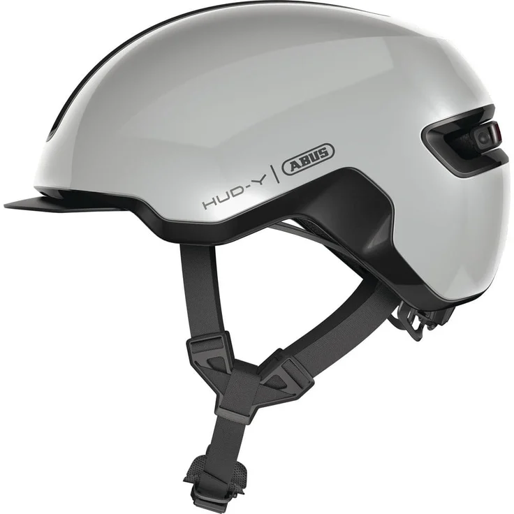 Abus HUD-Y race grey shiny 57 - 61 cm – Bild 1
