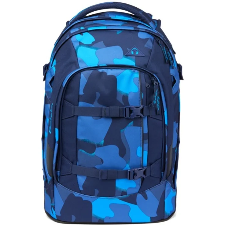 Satch Pack 'Troublemaker' Schulrucksack, 30 Liter, 1,2 kg, blau – Bild 1