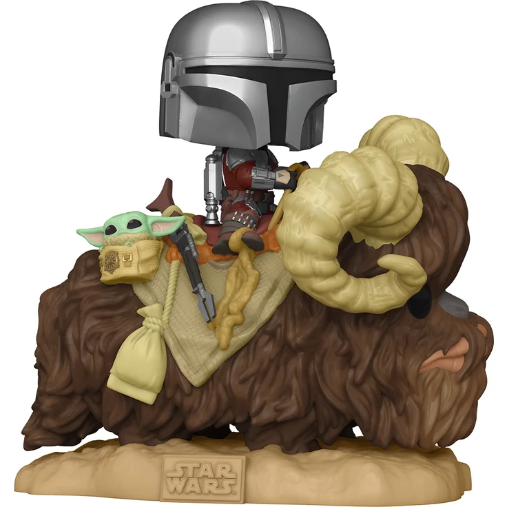 Star Wars Mandalorian - The Mandalorian & The Child on Bantha 416 - Funko Pop! - Vinyl Figur – Bild 3