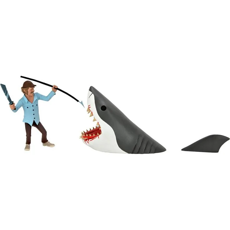 Toony Terrors Actionfiguren Doppelpack: Jaws & Quint (15 cm)