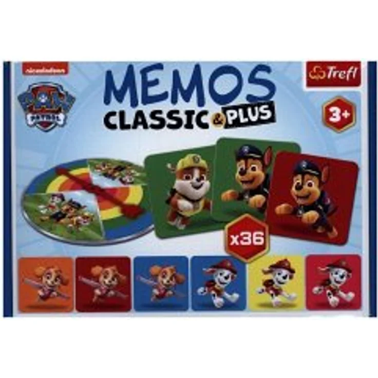 Memos classic&plus Paw Patrol (Kinderspiel) – Bild 1