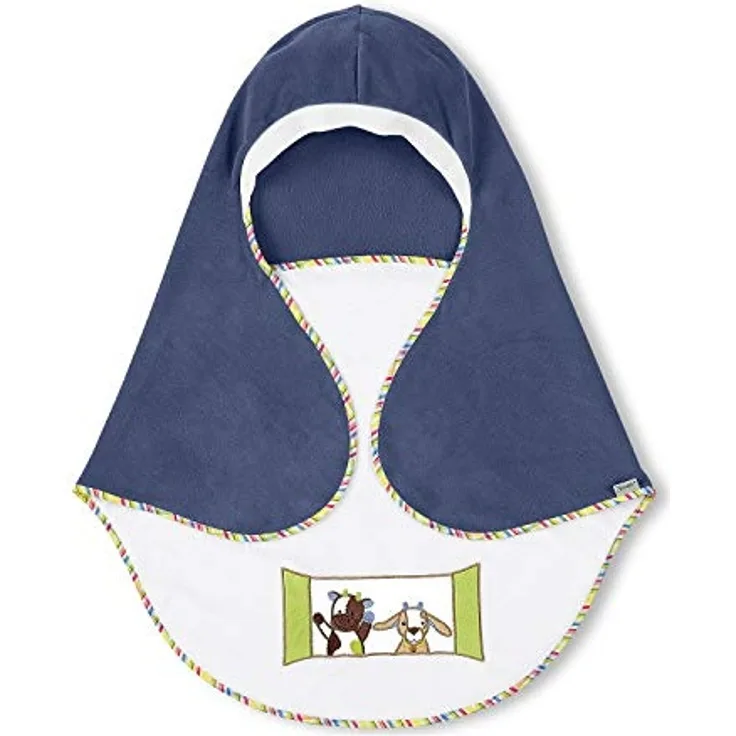 Sterntaler 'Wieslinge' Einschlagdecke blau/weiß 75x90 cm