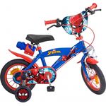 Disney Spider-Man Jungen - Fahrrad, 12 Zoll, Rot, Blau