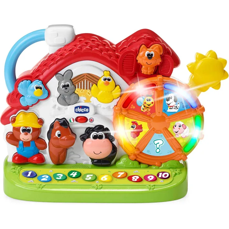 Chicco Ma Neuer Bauernhof, zweisprachig, stapelbar