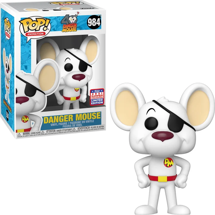 Danger Mouse - Danger Mouse 984 2021 Summer Convention Limited Edition - Funko Pop! - Vinyl Figur – Bild 2