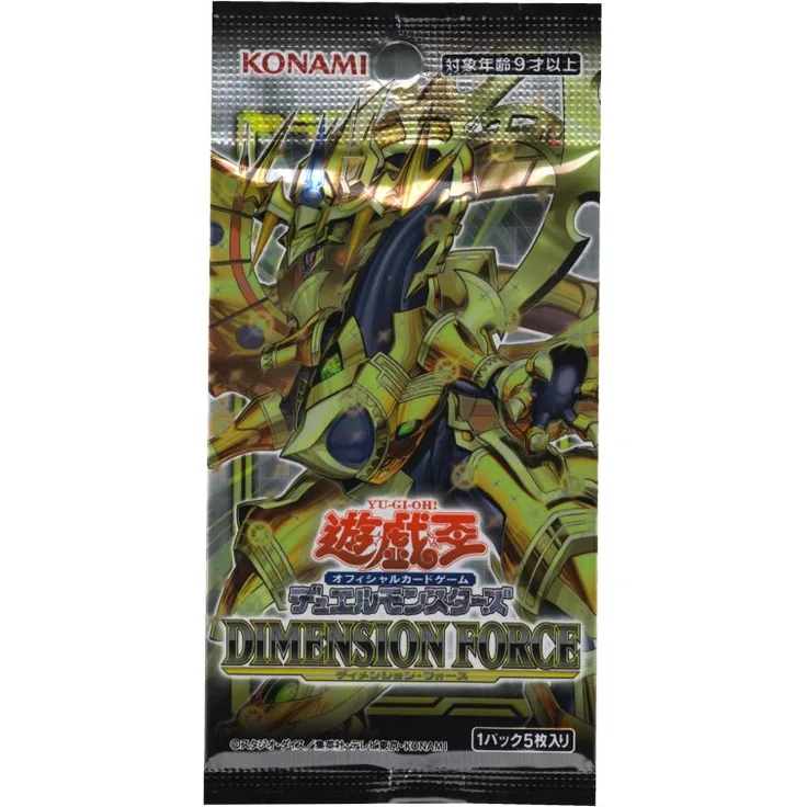 Yugioh Dimension Force - 1 Booster - JAPANISCH
