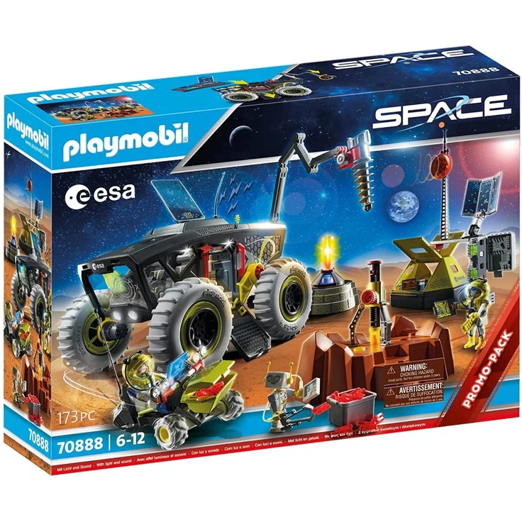 PLAYMOBIL Space 70888 'Mars-Expedition mit Fahrzeugen', 173 Teile, ab 6 Jahren – Bild 1