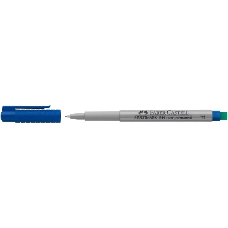 Faber-Castell: Marker MULTIMARK non-permanent F blau – Bild 1