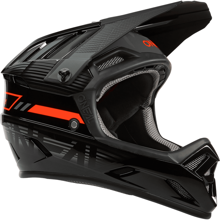 Oneal Backflip Eclipse - Fullface Helm - Schwarz/Grau 61 - 62 cm