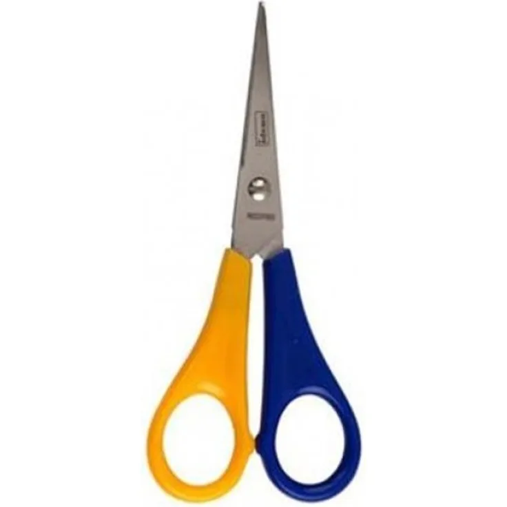 Idena 642063 - Kinderschere spitz für Linkshänder Bastelschere bunt Stahl Neu