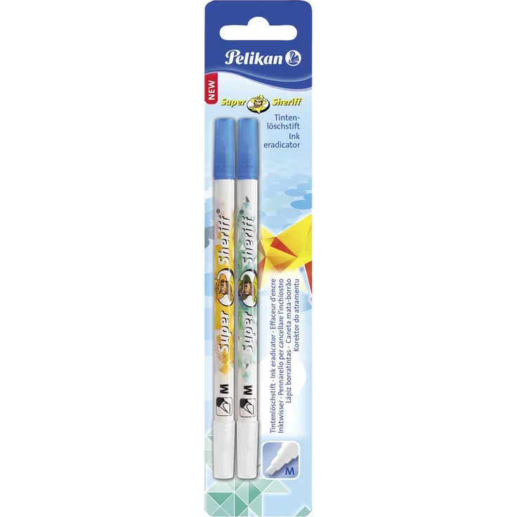 Pelikan Tintenkiller "Super Sheriff" Strichstärke M (Multispitze) 2 Stück – Bild 2