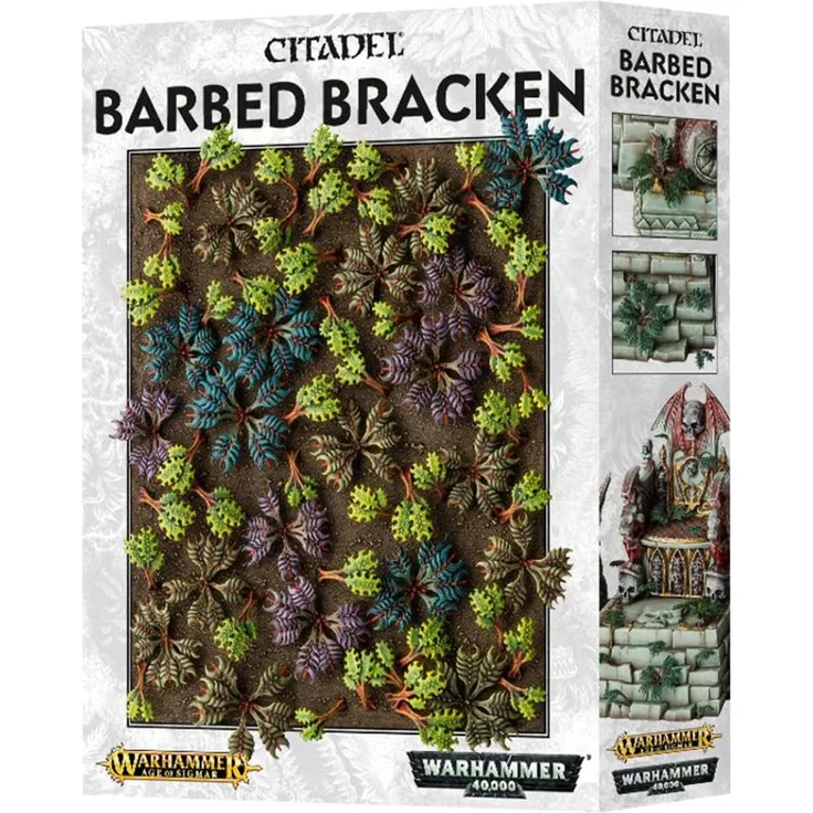 Games Workshop 99129999010" Citadel Barbed Bracken Miniatur