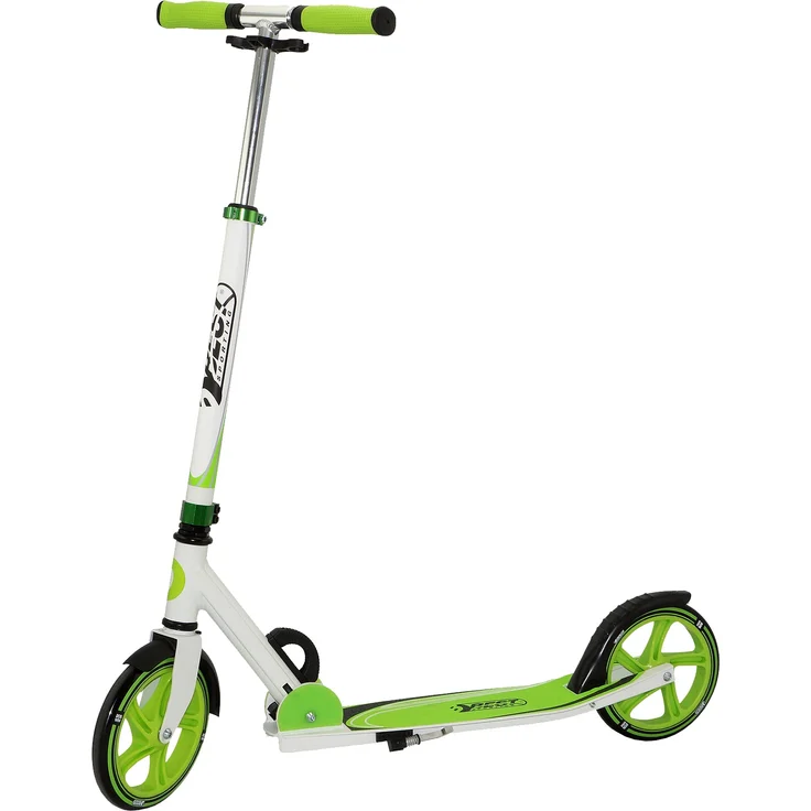 Best Sporting Scooter 205er Rolle, aus Aluminium, klappbarer Kinder-Tretroller grün/weiß – Bild 1