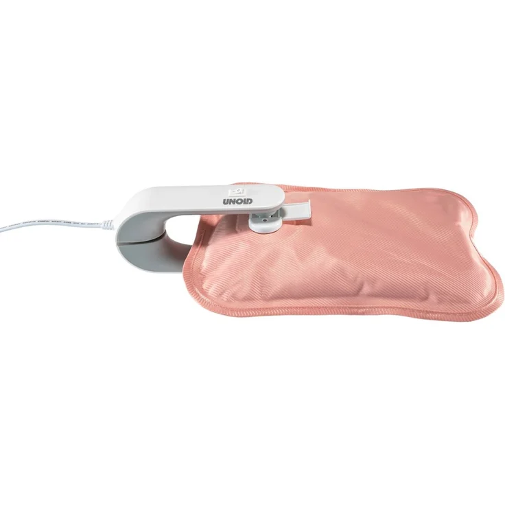 Unold Wärmflasche Wärmi rosa elektrische Wärmflasche, 380 Watt – Bild 3