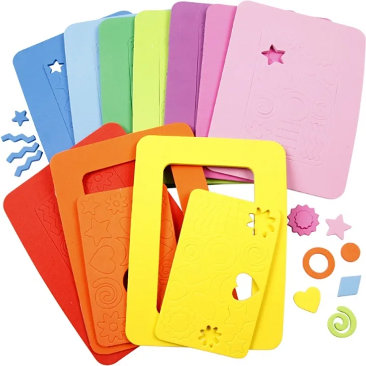 schaumstoff-Fotorahmen 13x18 cm 10 Stück