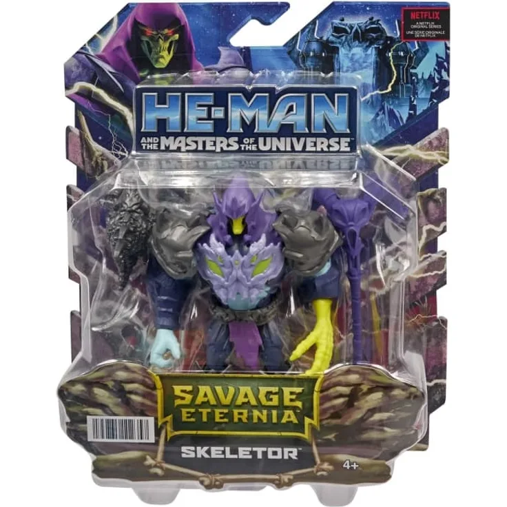 Mattel He-Man and The Masters of the Universe - Savage Eternia Skeletor Actionfigur