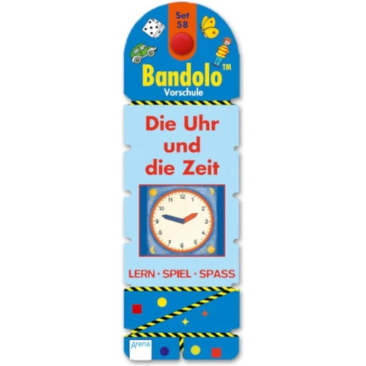 Arena Verlag Die Uhr und die Zeit Bandolo Set 58