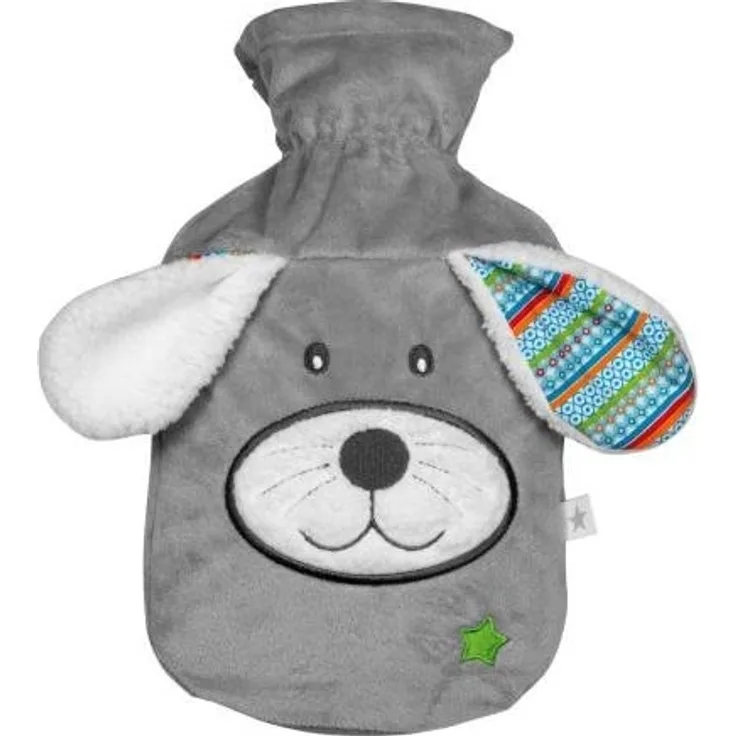 fashy Wärmflasche mit Bezug - Hund