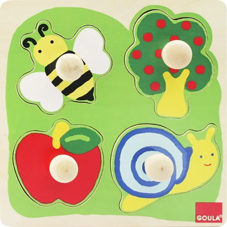 puzzle Boomgaard junior Holz 4 Teile
