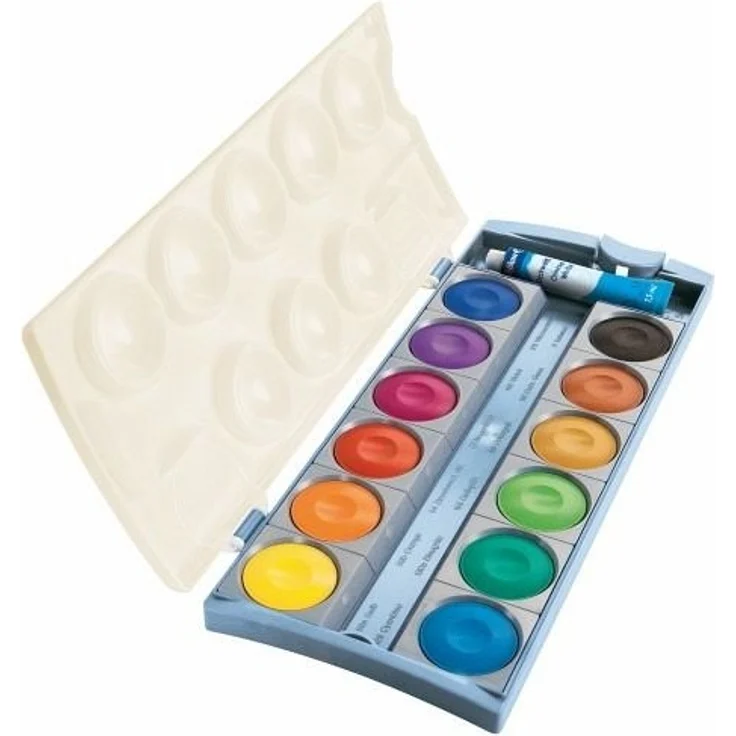 Pelikan Deckfarbkasten eco 735K, 12 Farben + Tube Deckweiß – Bild 9
