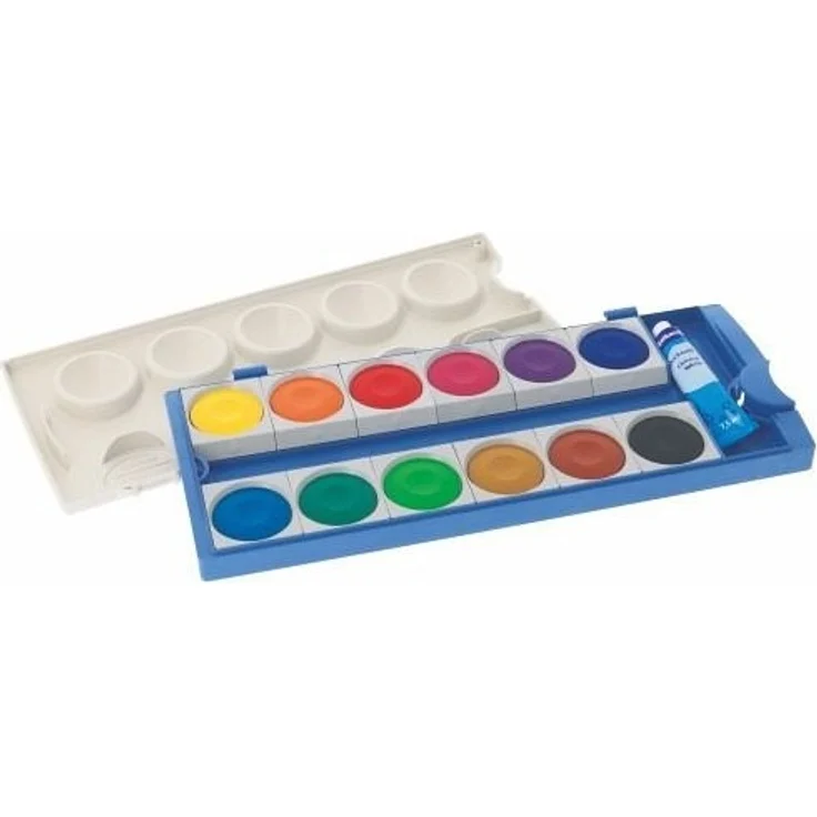 Pelikan Deckfarbkasten eco 735K, 12 Farben + Tube Deckweiß – Bild 8