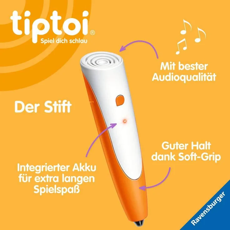 Ravensburger - tiptoi® Starter-Set: Stift und Wörter-Bilderbuch Kindergarten – Bild 6