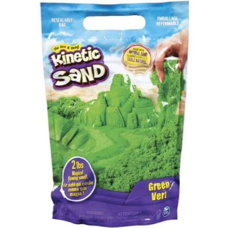 Spin Master Kinetic Sand Colour Bag Grün 907 Gramm – Bild 1