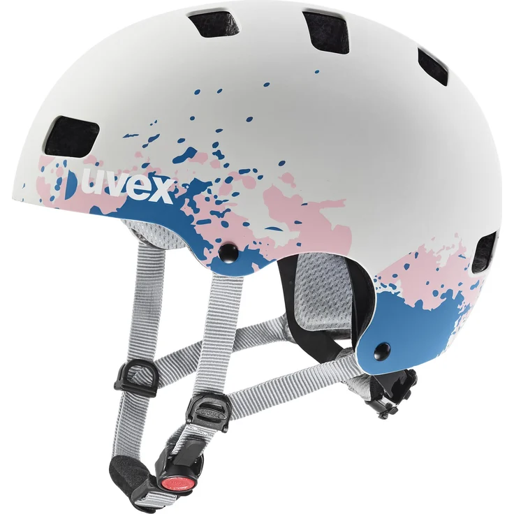 Uvex kid 3 cc grey-grapefruit matt 55-58 cm – Bild 1
