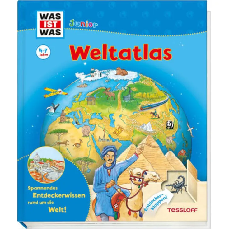 Tessloff WAS IST WAS Junior Weltatlas für Kinder