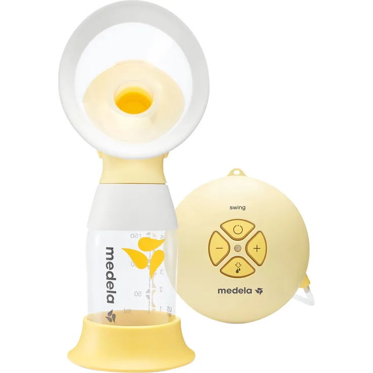 Medela Swing Flex Einzelne elektrische Brustpumpe Transparent