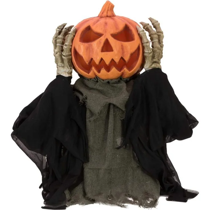 EUROPALMS Halloween Figur POP-UP Kürbis, animiert 70cm