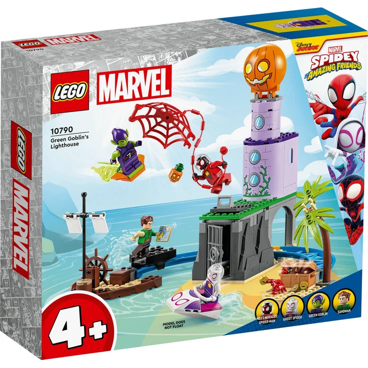 LEGO Spider-Man 10790 'Spideys Team an Green Goblins Leuchtturm', 149 Teile, ab 4 Jahren – Bild 3