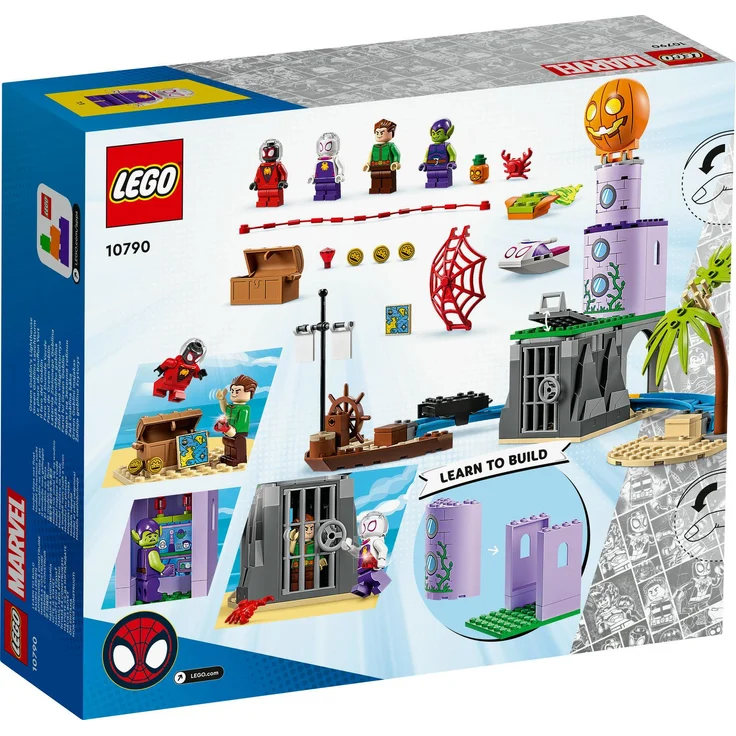 LEGO Spider-Man 10790 'Spideys Team an Green Goblins Leuchtturm', 149 Teile, ab 4 Jahren – Bild 4