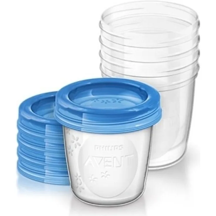 Avent Container VIA blue 5x180ml (AV-000398)