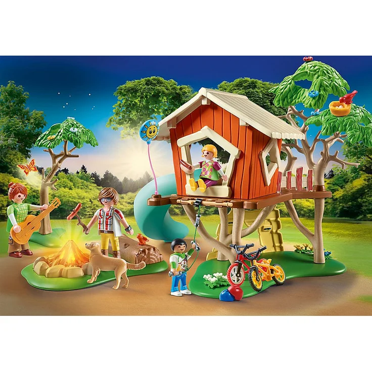 Playmobil Family Fun 71001 'Abenteuer-Baumhaus mit Rutsche', 101 Teile, ab 4 Jahren – Bild 5